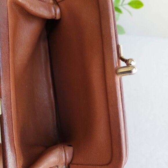 EUC Vintage Coach Double Change Purse (#6906) in British Tan - Picture 10 of 15